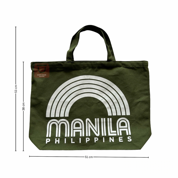 Manila Green Canvas Bag