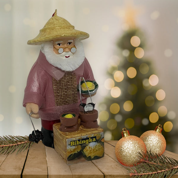 Pinoy Santa Claus Christmas Tree Decor Pasko Bibingka