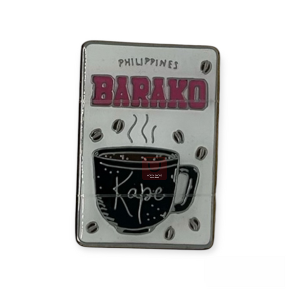 Kapeng Barako White Fridge Magnet