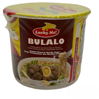 Lucky Me Pancit Canton Bulalo Beef Noodle Soup 40g