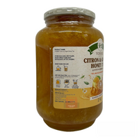 Vonbee Citron and Ginger Honey Tea in Glass Jar 2kg