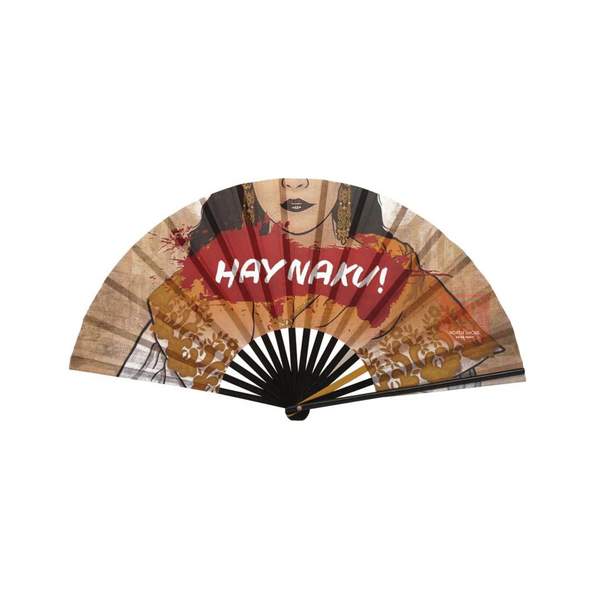 Filipino Abaniko Handheld Fan Paypay Pamaypay Hay Naku