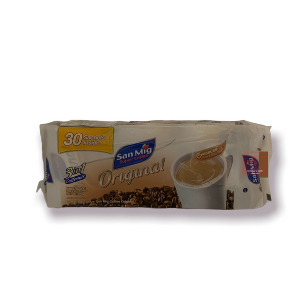 San Mig Original 3 in 1 Coffee 30 sachets 600g